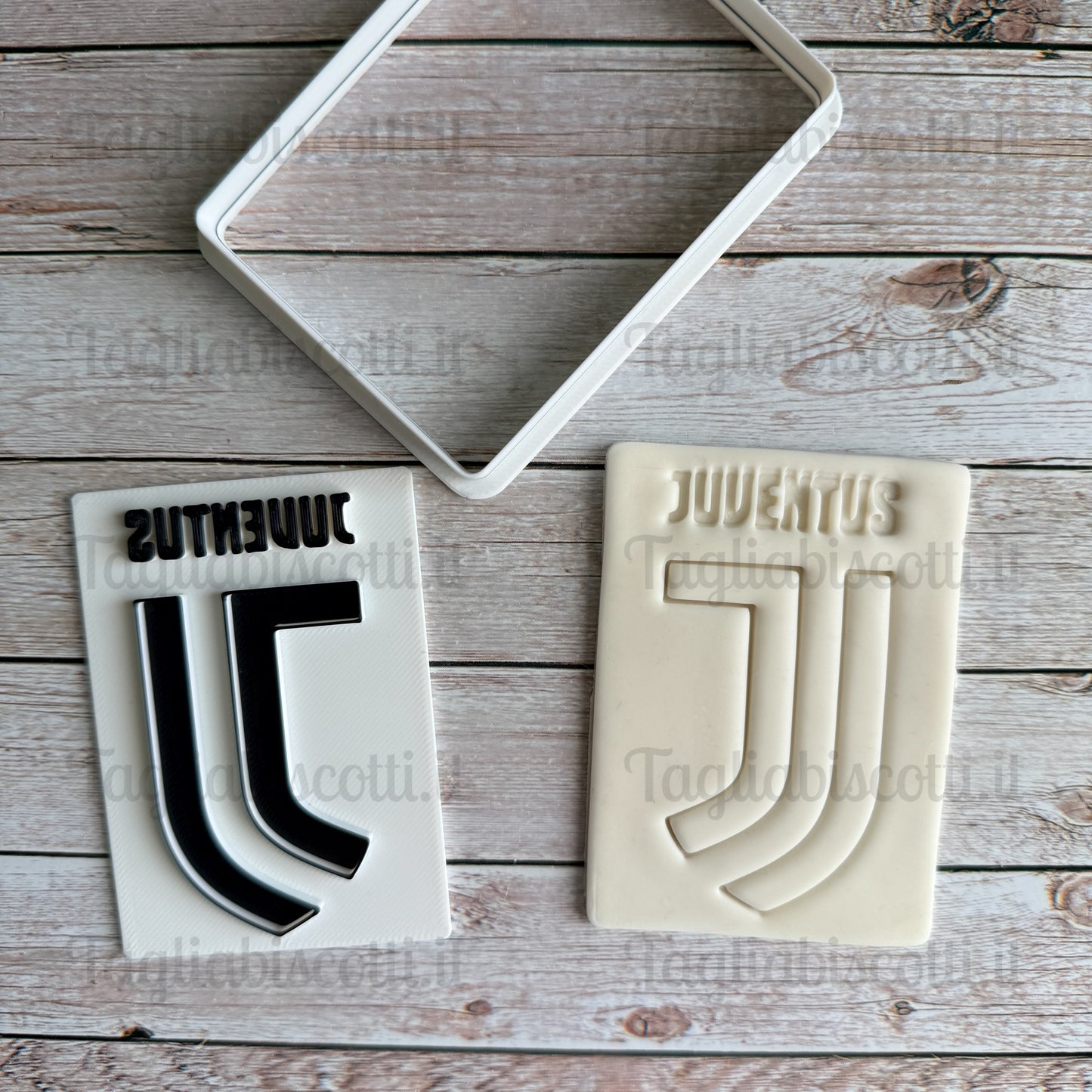 Tagliabiscotti Juventus calcio - Stemma logo squadra di Calcio - Cookies cutter