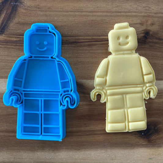 Omino costruzione mattoncini - Cookies Cutter - Formina - Stampo