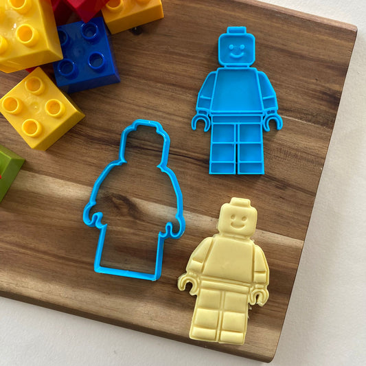 Omino costruzione mattoncini - Cookies Cutter - Formina - Stampo