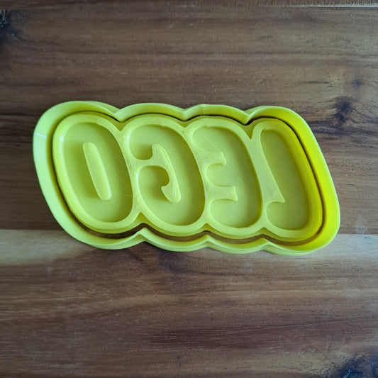 Logo d’écriture Lego - Emporte-pièce - Moule - Moule