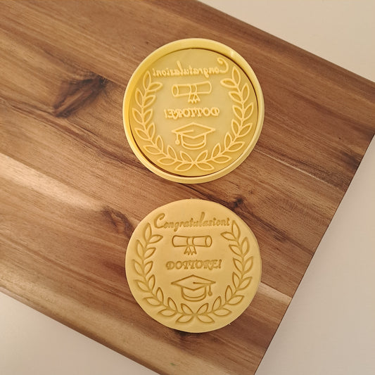 Félicitations docteur ! - Emporte-pièce - Formulaire - Remise des diplômes