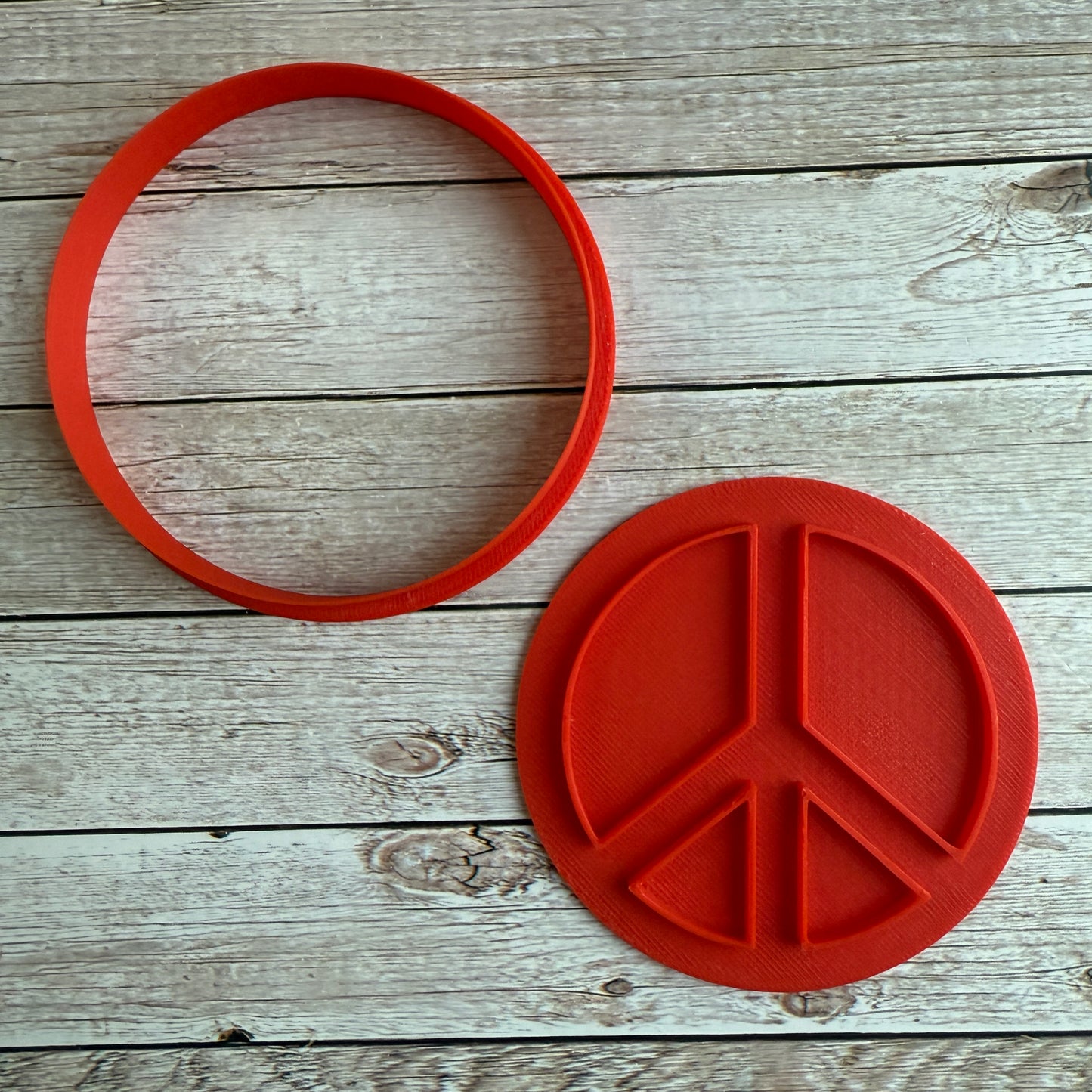 Set Peace & Love - Figli dei fiori - Cookies cutter - Tagliabiscotti