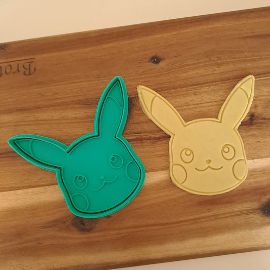 Tagliabiscotti Pika Viso - Poke - Cookies Cutter - Formina