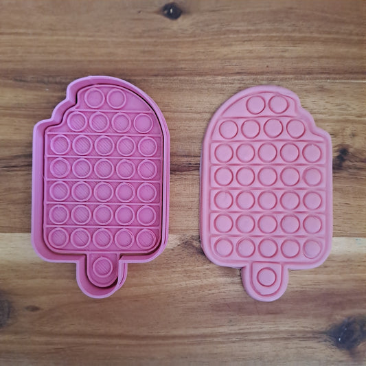 Pop IT Gelato - Cookies Cutter - Formina - Stampo per biscotti o decorazione torte