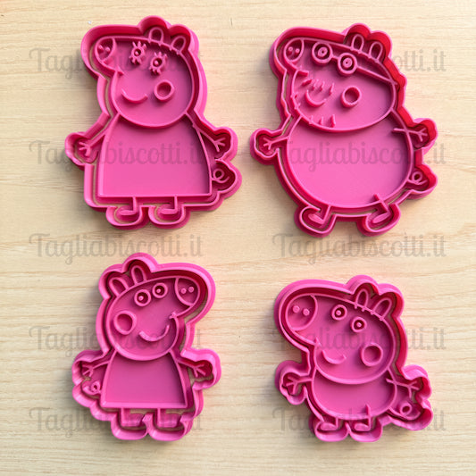 Peppa Pig - Personnage disséqué en coupe - Taille de 7cm à 20cm