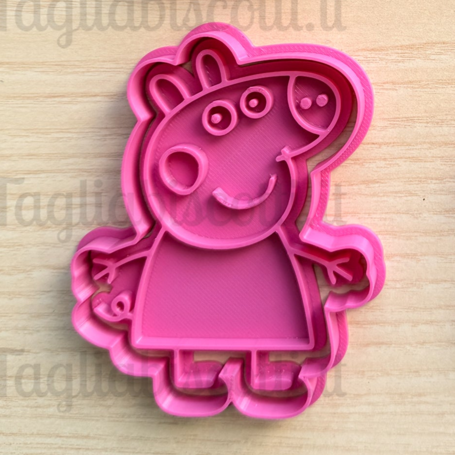 Peppa Pig - Personnage disséqué en coupe - Taille de 7cm à 20cm