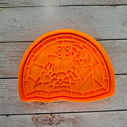 Presepe - capanna - natività - cookies cutter - formina - stampo - tagliabiscotti - mod.5