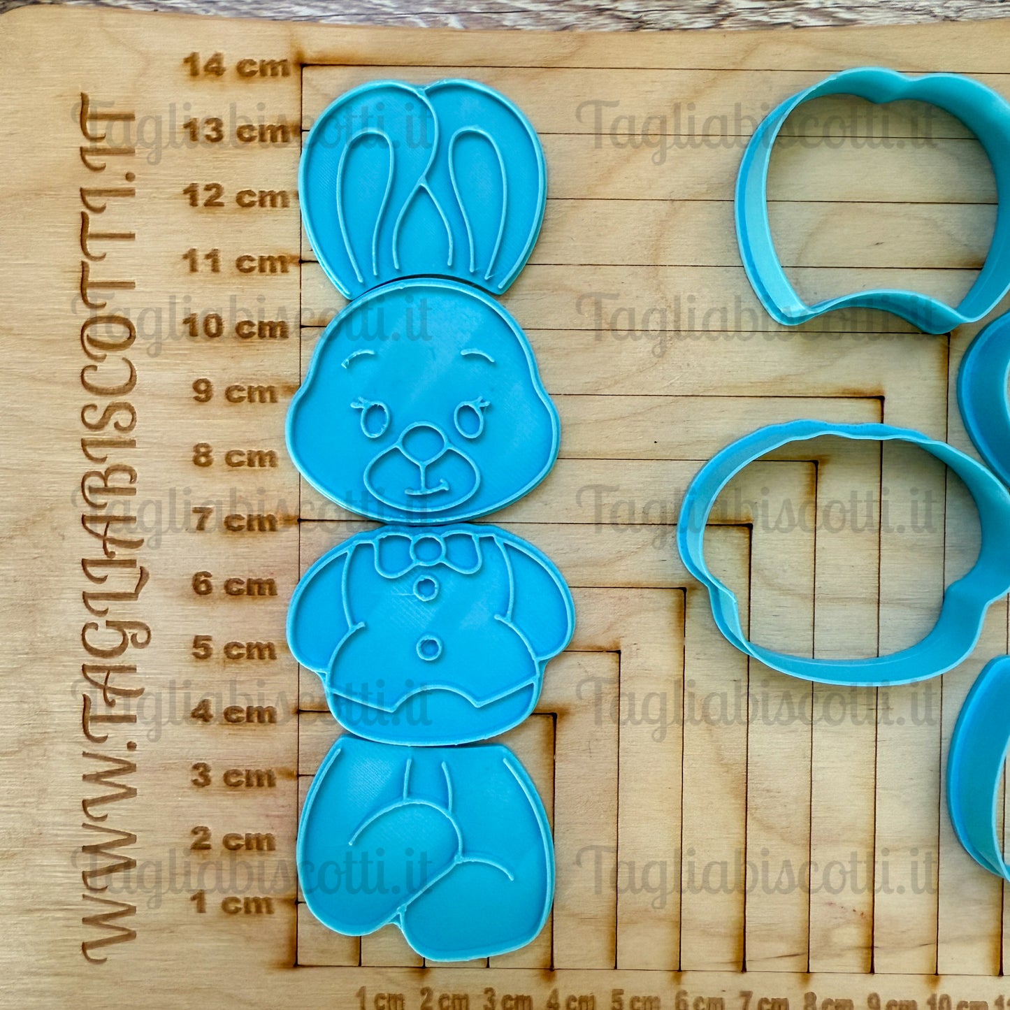 Mod lapins détachables. 7 - Pâques - emporte-pièce - Emporte-pièce - 14cm