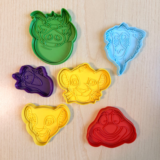 Simba - Lion King - Cookies Cutter - Mold - Mold