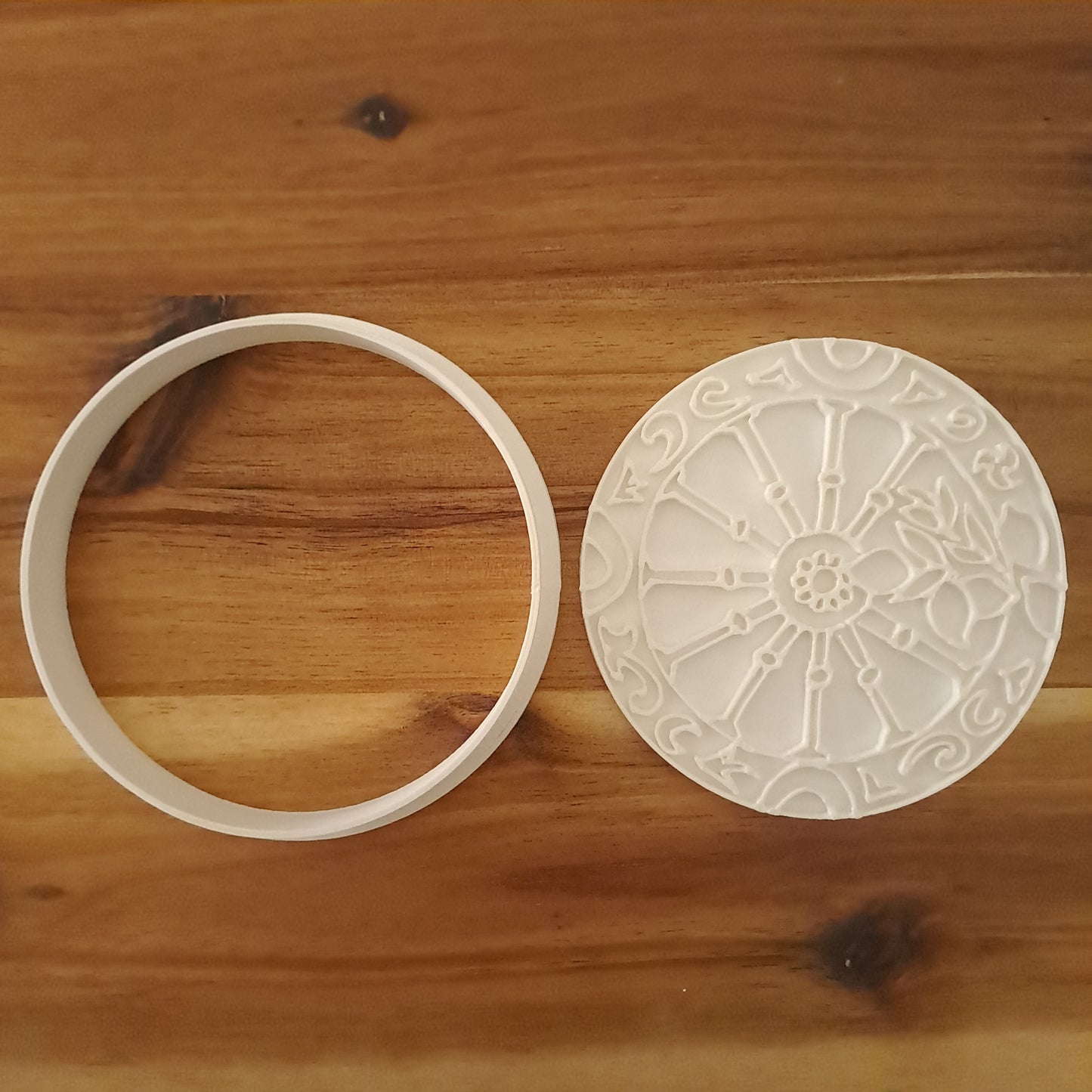 Sicilia - Ruota Carretto Carro Siciliano - Cookies Cutter - Formina - Tagliabiscotti - 8cm