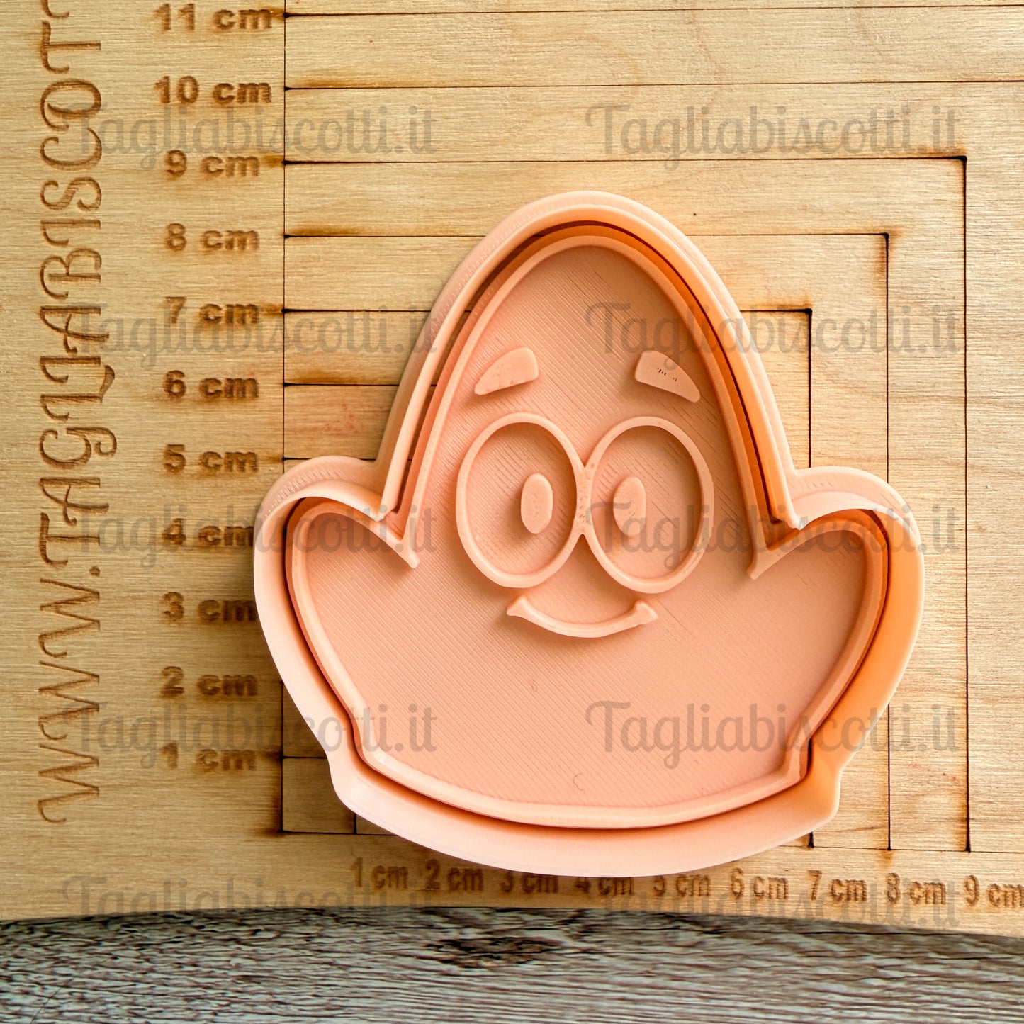 Tagliabiscotti Sponge - Visi Personaggi cookies cutter