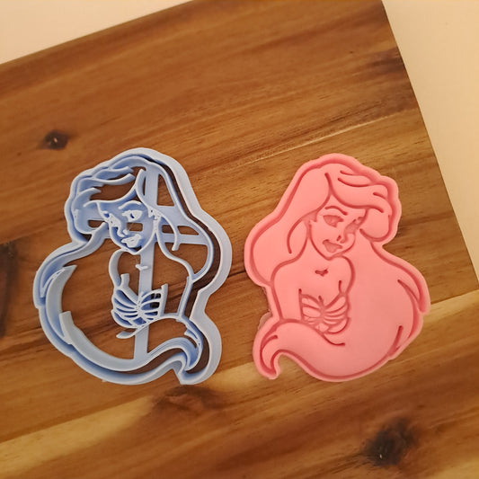 Arie l - La Sirena - Cookies cutter - Formina