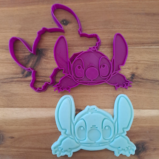 Stitch Lying Down - Disney - Cookies Cutter - Mold - Mould