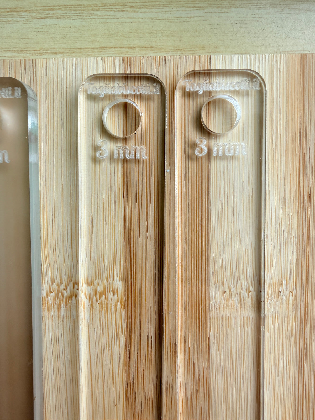Set Spessori in Acrilico 3 e 5 mm per Pasta Frolla – Guide per Stesura Uniforme