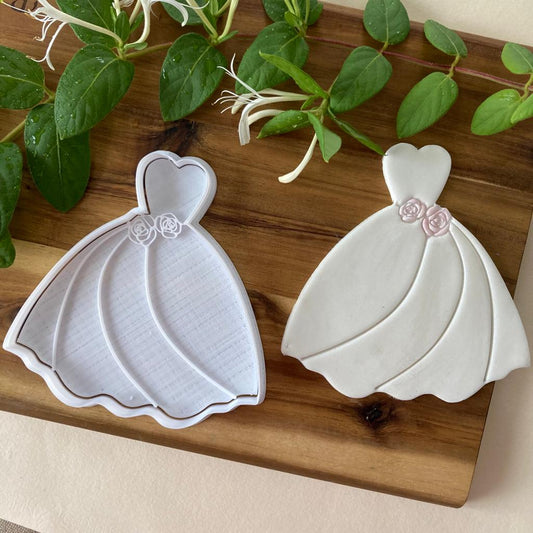 Robe de mariée Silhouette Cookie Cutter - Mariage - Formina - Emporte-pièce
