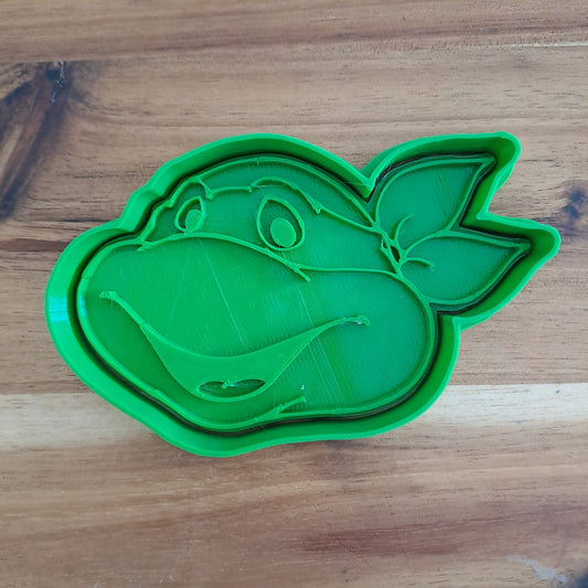 Tagliabiscotti Tartarughe Michelangelo Tartaruga - Cookies Cutter - Formine - Stampi per Biscotti e Pasta di Zucchero - Cake Design