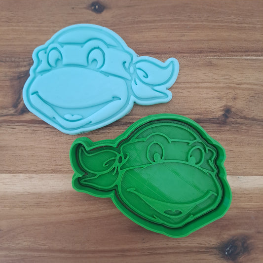 Tagliabiscotti Tartarughe Raffaello - Cookies Cutter - Formine - Stampi per Biscotti e Pasta di Zucchero - Cake Design