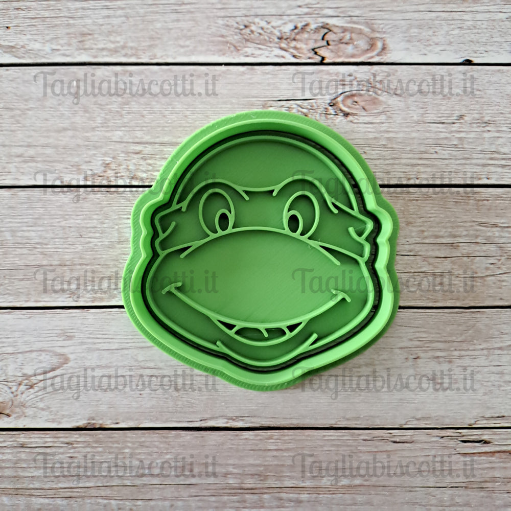 Tagliabiscotti Tartarughe Set Mod.1 - Cookies Cutter - Formine - Stampi per Biscotti e Pasta di Zucchero - Cake Design