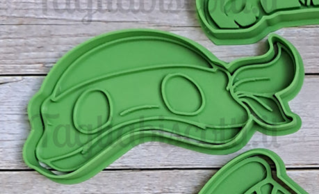 Tagliabiscotti Tartarughe Set Mod.2 - Cookies Cutter - Formine - Stampi per Biscotti e Pasta di Zucchero - Cake Design