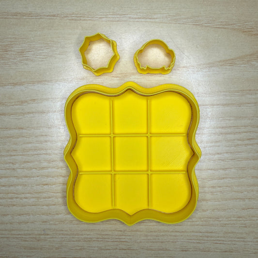 Tagliabiscotti Tic Tac Toe Halloween – Ragno & Ragnatela - Cookie cutter - Tris - Stampo per biscotti o decorazioni in  pasta di zucchero