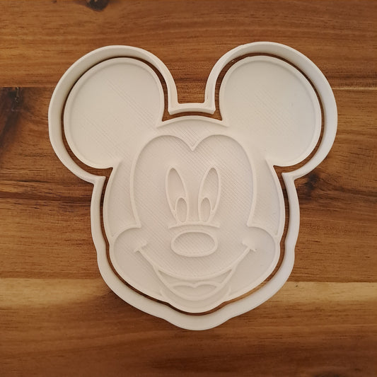 Visage de Mickey Mouse - Mickey Mouse - Mickey Mouse - Emporte-pièce - Forme - 9 cm