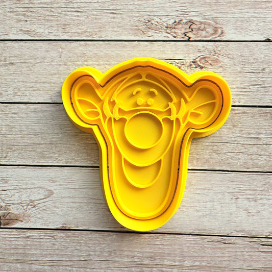 Tigre amico dell'orso orsetto dei cartoni - Cookies Cutter - Formina per Biscotti e Pasta di zucchero