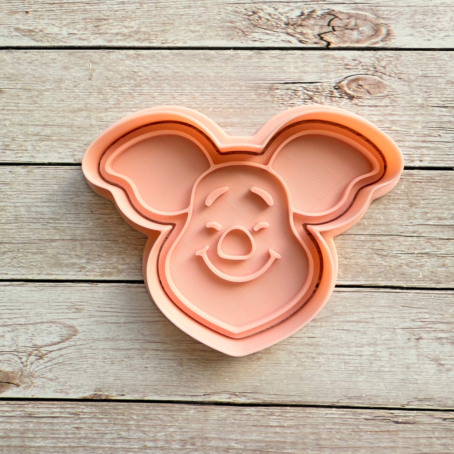 Maialino amico dell'orso orsetto dei cartoni - Cookies Cutter - Formina per Biscotti e Pasta di zucchero