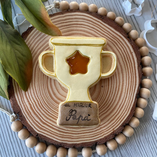 Père et Fils main dans la main - Fête des Pères - Emporte-pièce - Emporte-pièce - Emporte-pièce ou décoration de gâteau
