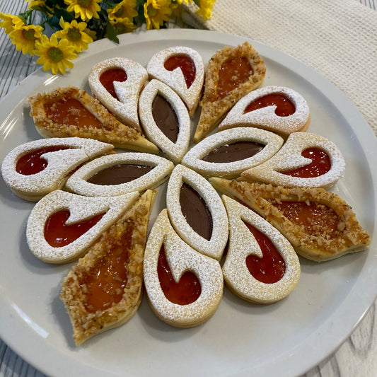 Cookie Cake Mod.14 - Set Tagliabiscotti “Torta Biscotto” Componibile –  26 cm - Divisa - “Facile fetta” – Cookie Cutter per porzioni precise