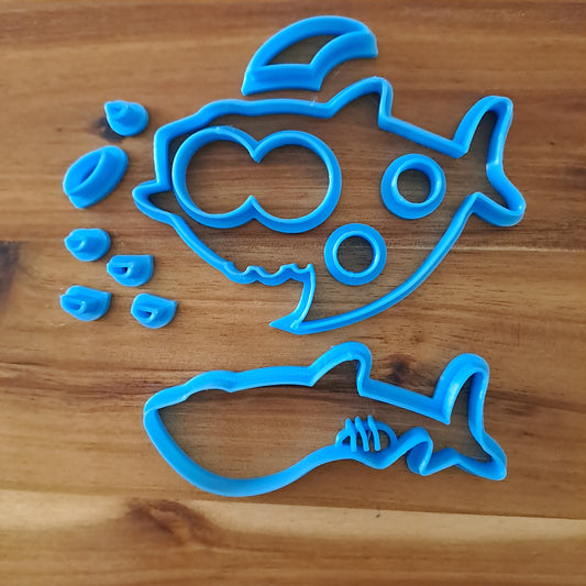 Tagliabiscotti Baby Squalo - Sezionato - Dimensioni da 9cm a 20cm