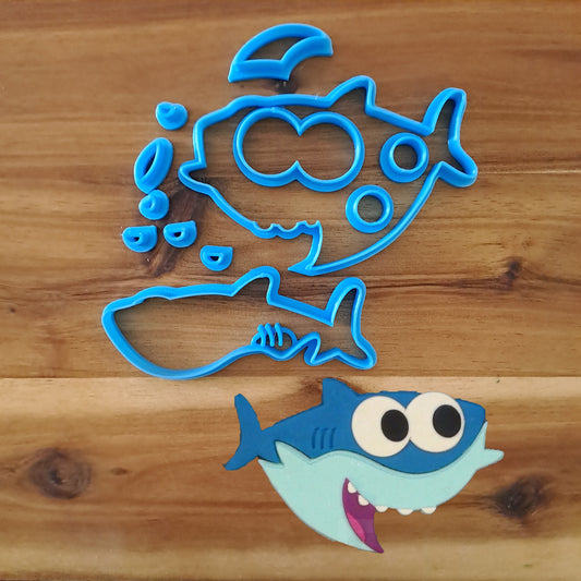 Tagliabiscotti Baby Squalo - Sezionato - Dimensioni da 9cm a 20cm