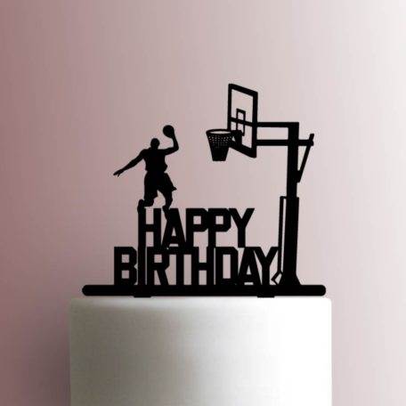 Cake Topper - Basketball - 15cm
