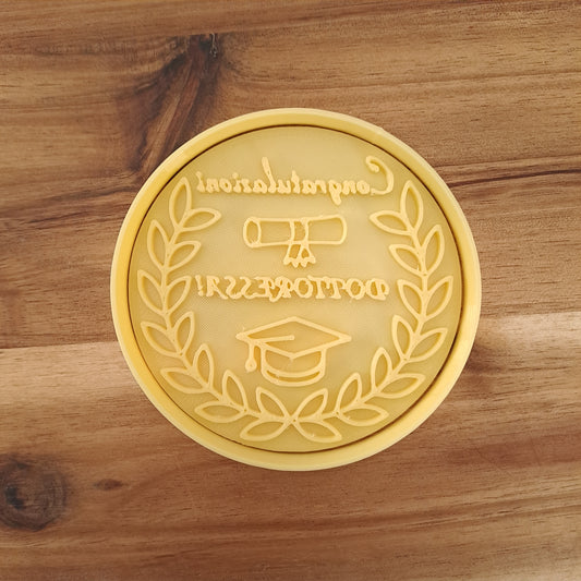Félicitations docteur ! - Emporte-pièce - Formulaire - Remise des diplômes