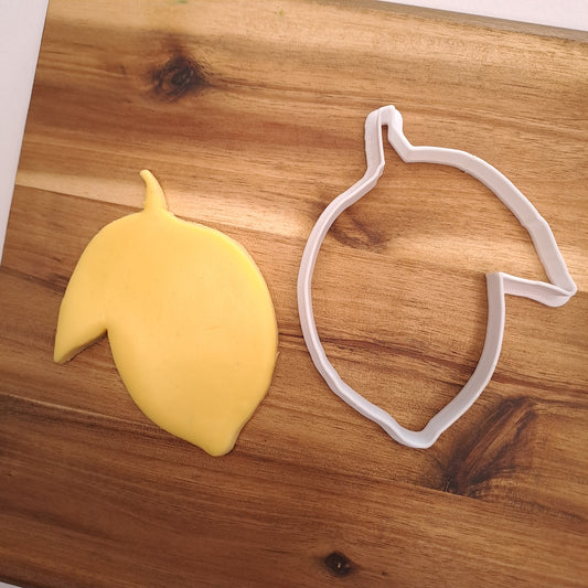 Lemon with leaf - Cookie cutter - Biscuit cutter