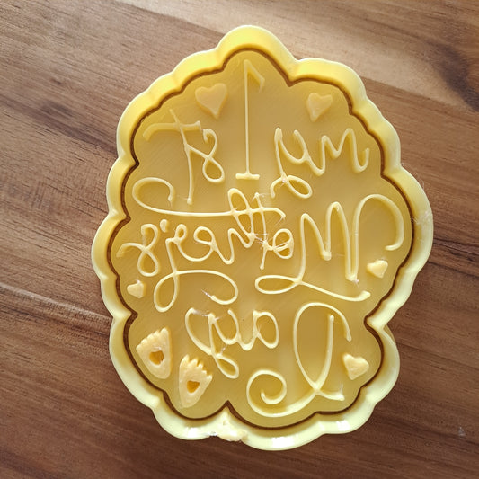 My First Mother's Day Mod.2 - Festa della Mamma - Cookies Cutter - Formina