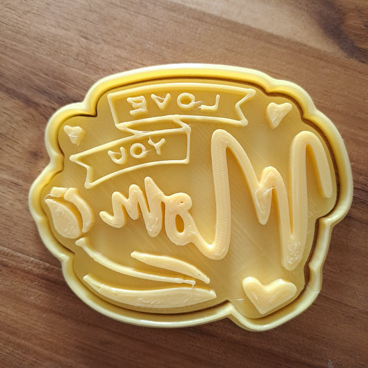 Love You Mom Mod.1 - Festa della Mamma - Cookies Cutter - Formina
