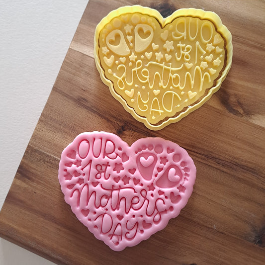 My First Mother's Day Mod.1 - Festa della Mamma - Cookies Cutter - Formina