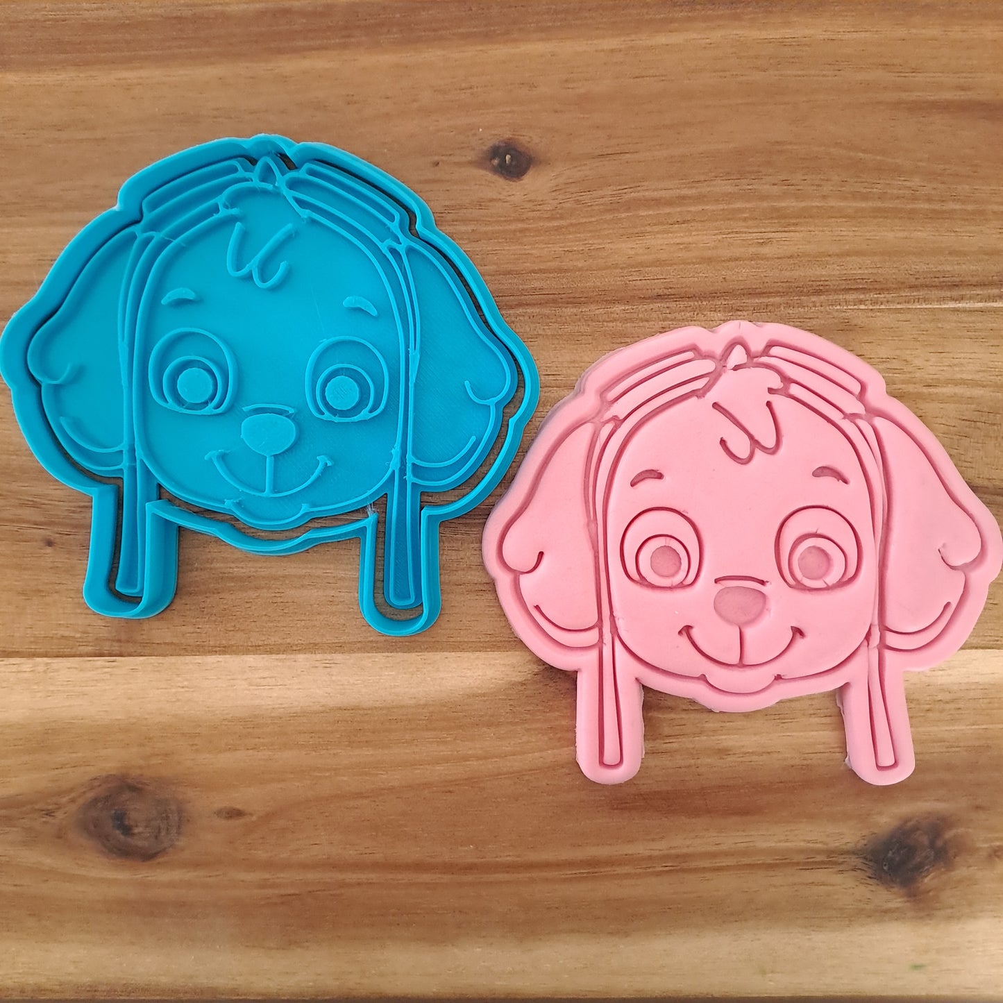 Tagliabiscotti Cani Super eroi Personaggi 8cm