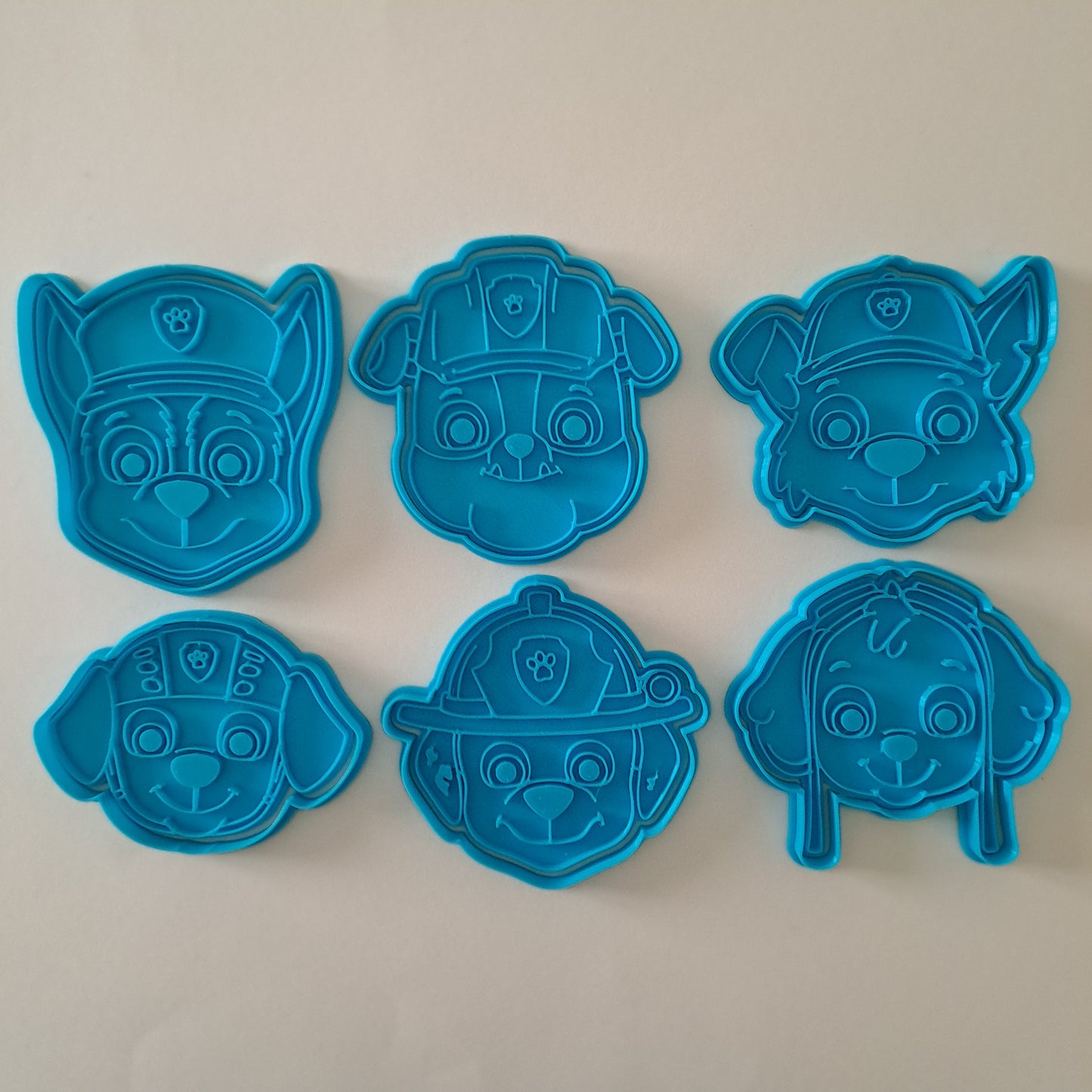 Tagliabiscotti Cani Super eroi Personaggi 8cm