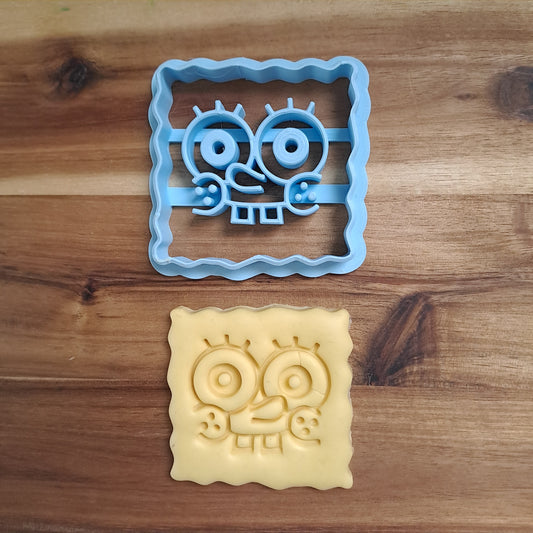Sponge - Viso - Cookie cutter - Tagliabiscotti per frolla